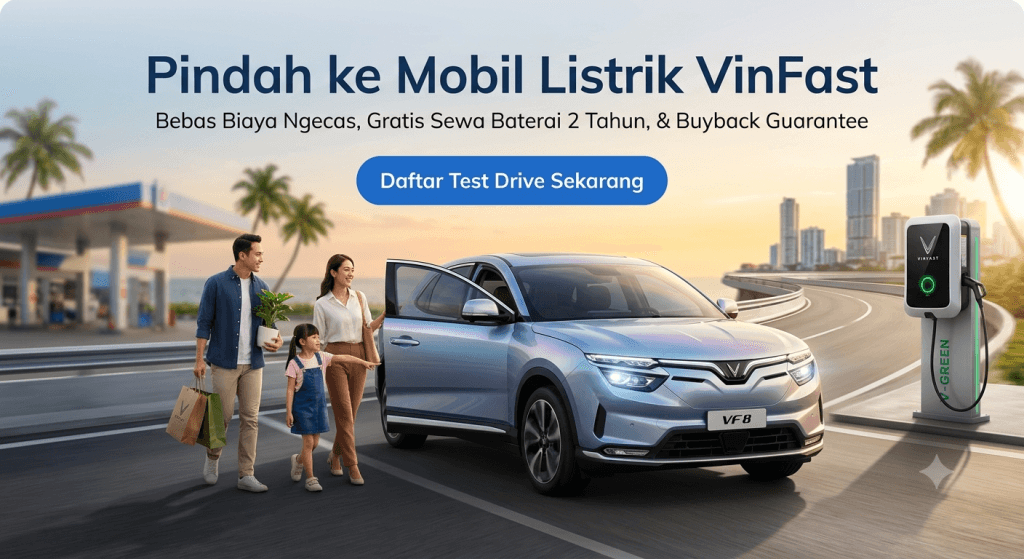 Pindah ke Mobil Listrik Vinfast