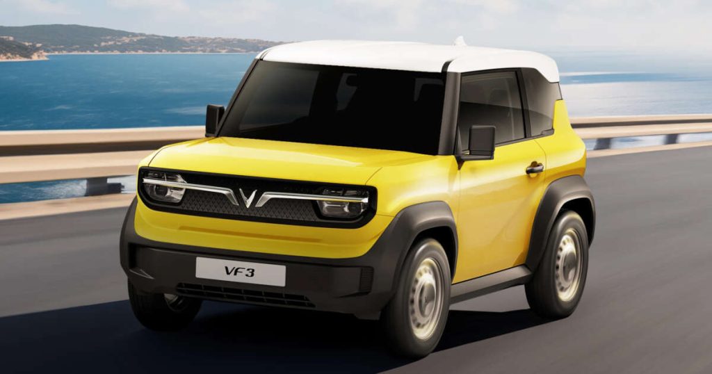 VinFast VF 3 EV launched in Indonesia